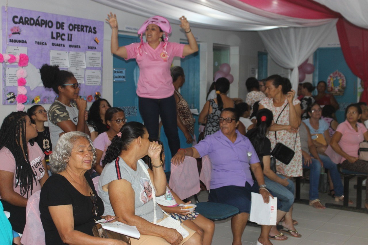 Camacã: PSFs Luís Pereira I e II comemoram Outubro Rosa com ações de saúde